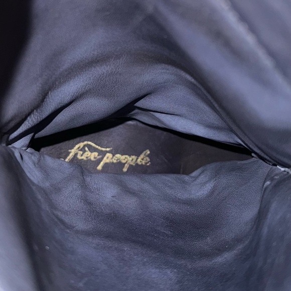 Free People Womens Jackson Studded Western Boot Bootie Black US 6 & 10 - Picture 6 of 12